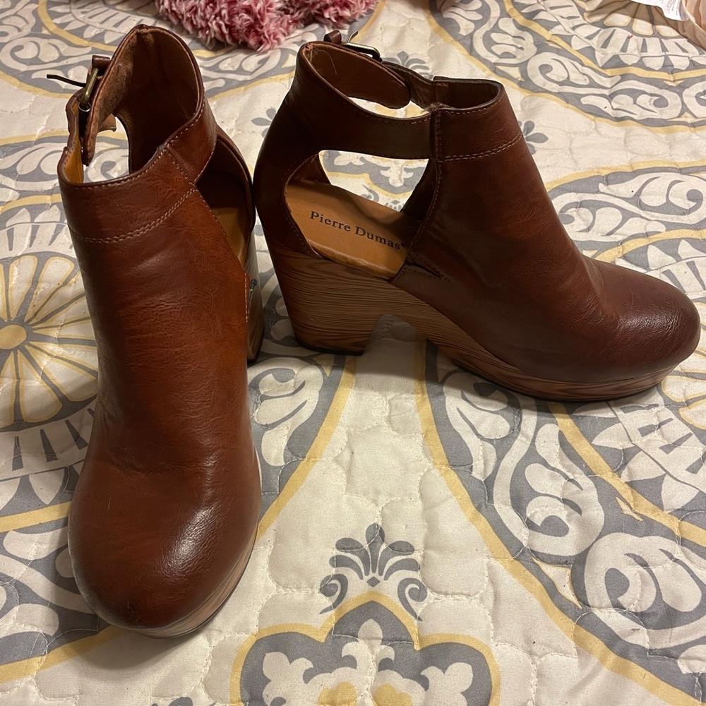 Wedge Booties